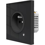 MOES Smart Wall Socket, Zigbee, FR, 16A, Black - Smart Socket