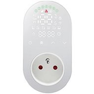 MOES Smart Plug + Thermostat, WiFi, White - Smart zásuvka