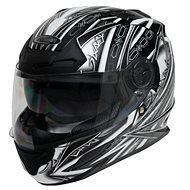 Cyber ​​US-100 black and white 2XL - Motorbike Helmet