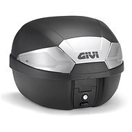 GIVI B29NT Topcase 29L MonoLock with Plate - Black with Clear Smoke Reflectors - Motorcycle Case
