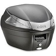 GIVI B34NT TECH 34L MonoLock with Plate - Black with Clear Reflectors - Motorcycle Case