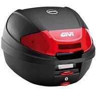 GIVI E300N2 Topcase 30L Black MonoLock with Plate and New Opener Button - Motorcycle Case