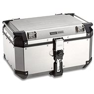 GIVI OBK58A Trekker Outback Topcase 58L Monokey Silver-Aluminium - Motorcycle Case