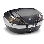 GIVI V56NNT TECH Maxia 4 Topcase 55L Monokey Black Lacquered with See-Through Reflectors - Motorcycle Case