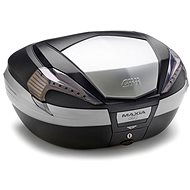 GIVI V56NT TECH Maxia 4 Topcase 55L Monokey Black Lacquered with See-Through Reflectors - Motorcycle Case