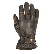 HELSTONS BOSTON Waterproof Cuir Pull Up Marron - XXL - Motorcycle Gloves