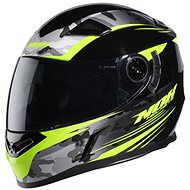 NOX N917 SIDE (black / yellow fluo / camo, size L) - Motorbike Helmet