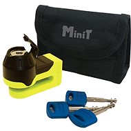 OXFORD Mini T Disc Brake Lock (yellow) - Motorcycle Lock