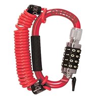 OXFORD ScootSafe Helmet Lock and Accessories, Red - Lock