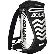 OXFORD waterproof backpack Aqua V20 Extreme Visibility, (black / reflective elements, volume 20l) - Motorcycle Backpack