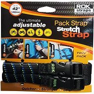 OXFORD straps ROK straps MD adjustable, (black / blue / green, width 16mm, pair) - Tie Down Strap