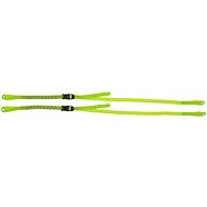 OXFORD straps ROK straps LD Commuter adjustable, (reflective green, width 12mm, pair) - Tie Down Strap