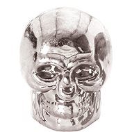 OXFORD metal skull caps Skull, (silver, pair) - Valve Caps