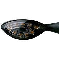 OXFORD LED Mercury Turn Signals, (Clear Glass, Pair) - Motorbike Turn Signals