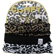 OXFORD Comfy Leopard Corsets, (set of 3pcs) - Neck Warmer