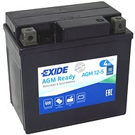 EXIDE BIKE Factory Sealed 4Ah, 12V, AGM12-5 (YTX5L-BS) - Motorcycle batteries