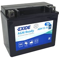 EXIDE BIKE Factory Sealed 10Ah, 12V, AGM12-10 (YTX12-BS) - Motorcycle batteries