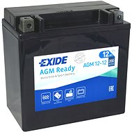 EXIDE BIKE Factory Sealed 12Ah, 12V, AGM12-12 (YTX14-BS) - Motor akkumulátor