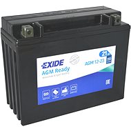 EXIDE BIKE Factory Sealed 21Ah, 12V, AGM12-23 (YTX24HL-BS) - Motorcycle batteries