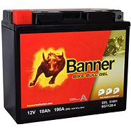 Banner Bike Bull GEL 51001 / BGT12B-4, 12 V - 10 Ah (YT12B-BS) - Motorcycle batteries