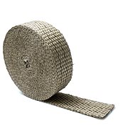 DEi Design Engineering Thermal insulation tape for exhaust pipes, light brown, width 25 mm, length 4 - Exhaust Pipe Wrap