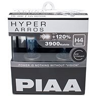 Autožiarovky PIAA Hyper Arros 3900 K H4 – o 120 percent vyššia svietivosť, zvýšený jas - Autožiarovka