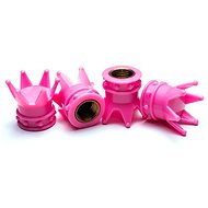 Valve Caps Pink Crown, 4pcs - Valve Caps