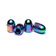 Valve caps ALU rainbow (neochrom), 4pcs - Valve Caps