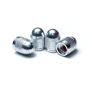 Valve caps ALU silver, 4pcs - Valve Caps