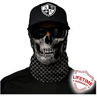 SACO Face shield - Carbon fibre skull - Kerchief