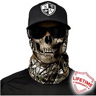 SACO Face shield - Snow Camo Skull - Kerchief