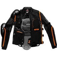 Spidi MULTITECH ARMOR EVO (Black/Orange, Size S) - Motorcycle Jacket