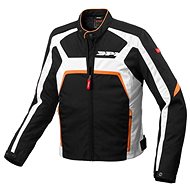 Spidi EVORIDER TEX (black/white/orange, size L) - Motorcycle Jacket