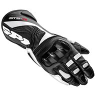 Spidi STS R (black / white size M) - Motorcycle Gloves