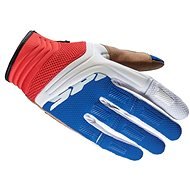 Spidi MEGA-X, (white / blue / red, size L) - Motorcycle Gloves