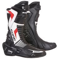 KORE Sport čierne/biele/červené 45 - Topánky na motorku