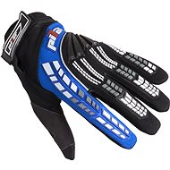 Pilot PIONEER, black/blue M - Motorcycle Gloves
