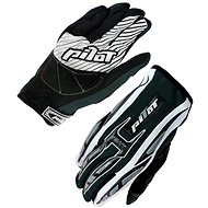 Pilot INJECTOR, black / white XL - Motorcycle Gloves