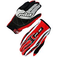 Pilot INJECTOR, black / red / white 2XL - Motorcycle Gloves