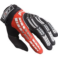 Pilot PIONEER, children's, black/red, size 6 - Motorcycle Gloves