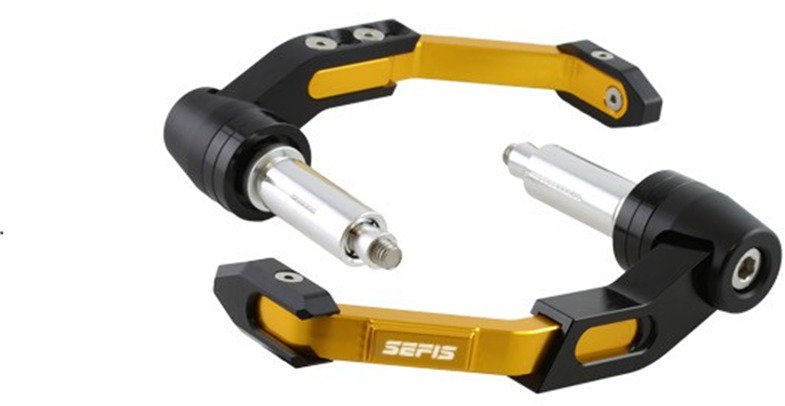 M-Style Protech CNC lever guards Aprilia - orange - Lever Guards
