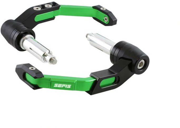 M-Style Protech CNC lever protectors Yamaha - green - Lever Guards