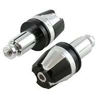 M-Style Racer Kawasaki Weights - Silver - Handlebar Weights