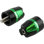 M-Style Racer Kawasaki Weights - Red - Handlebar Weights