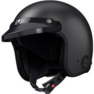 SENA Savage + Headset, (Matte Black, size M) - Motorbike Helmet