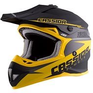 CASSIDA LIBOR PODMOL Limited Edition, (Black Matte/Yellow/Grey, Size XS) - Motorbike Helmet