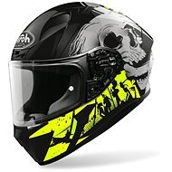 AIROH VALOR AKUNA White/Black/Fluo-Matte 2XL - Motorbike Helmet
