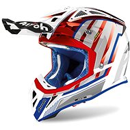 AIROH AVIATOR GLOW 2.3 AMS2 Red/Blue/Grey S - Motorbike Helmet