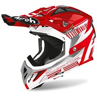 AIROH AVIATOR NOVAK 2.3 AMSS Red/Grey S - Motorbike Helmet