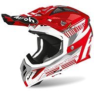 AIROH AVIATOR NOVAK 2.3 AMSS Red/Grey XS - Motorbike Helmet